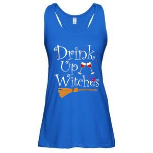 Up Witches Funny Ing Wine Halloween Costume Mom Gift Ladies Essential Flowy Tank