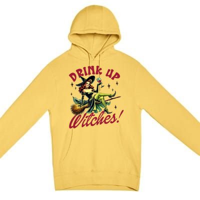 Up Witches Funny Gift Premium Pullover Hoodie