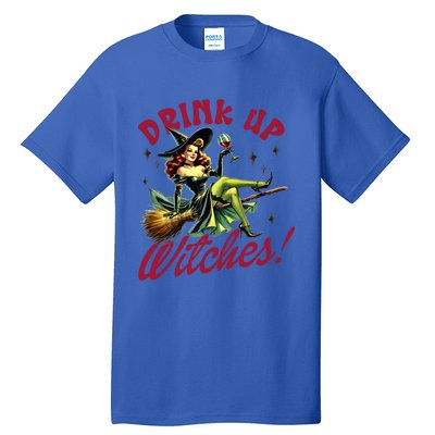 Up Witches Funny Gift Tall T-Shirt