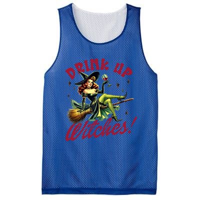 Up Witches Funny Gift Mesh Reversible Basketball Jersey Tank