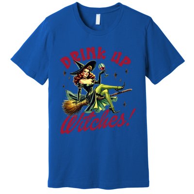 Up Witches Funny Gift Premium T-Shirt