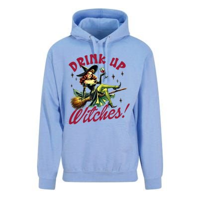 Up Witches Funny Gift Unisex Surf Hoodie