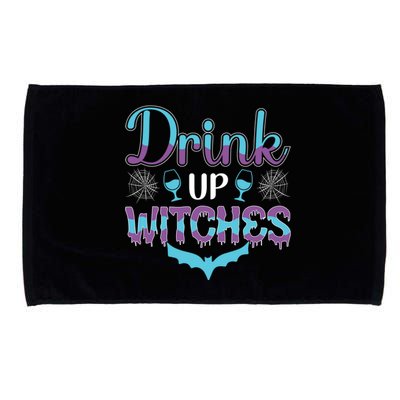 Up Witches Funny Gift Microfiber Hand Towel