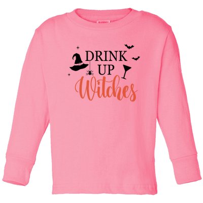 Up Witches Gift Toddler Long Sleeve Shirt