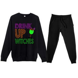 Up Witches Gift Premium Crewneck Sweatsuit Set