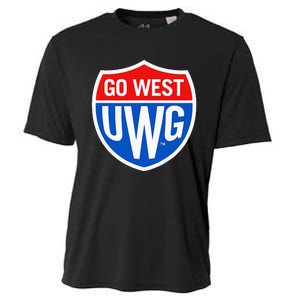 University West Georgia Uwg Wolves Go West Shield Cooling Performance Crew T-Shirt