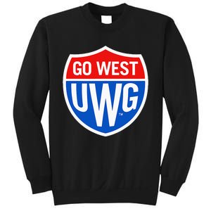 University West Georgia Uwg Wolves Go West Shield Sweatshirt