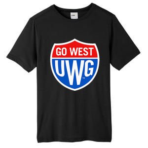 University West Georgia Uwg Wolves Go West Shield Tall Fusion ChromaSoft Performance T-Shirt