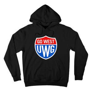 University West Georgia Uwg Wolves Go West Shield Tall Hoodie