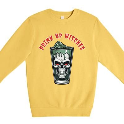 Up Witches Gift Premium Crewneck Sweatshirt