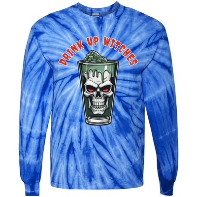 Up Witches Gift Tie-Dye Long Sleeve Shirt