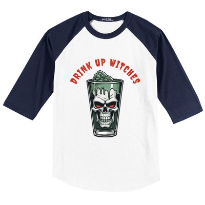 Up Witches Gift Baseball Sleeve Shirt