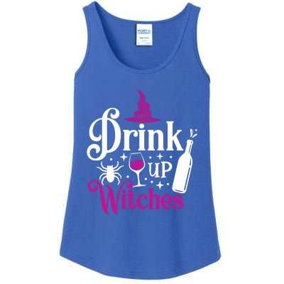 Up Witches Gift Funny Wine Lover Ing Halloween Meaningful Gift Ladies Essential Tank