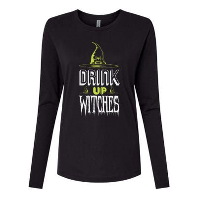 Up Witches Gift Womens Cotton Relaxed Long Sleeve T-Shirt