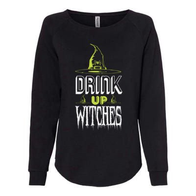 Up Witches Gift Womens California Wash Sweatshirt