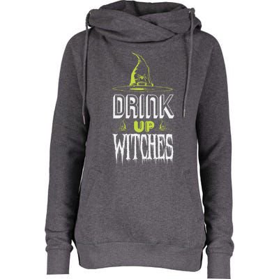 Up Witches Gift Womens Funnel Neck Pullover Hood