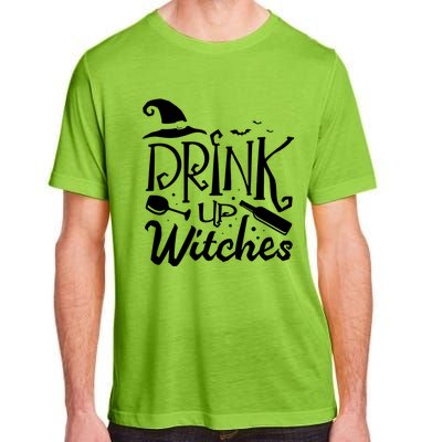 Up Witches Halloween Fan Funny Halloween Gift Adult ChromaSoft Performance T-Shirt