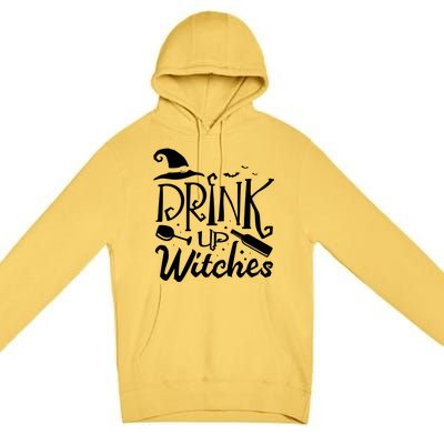 Up Witches Halloween Fan Funny Halloween Gift Premium Pullover Hoodie