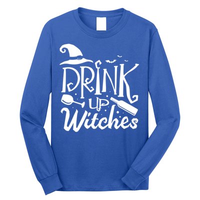 Up Witches Halloween Fan Funny Halloween Gift Long Sleeve Shirt