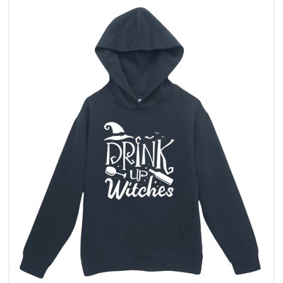 Up Witches Halloween Fan Funny Halloween Gift Urban Pullover Hoodie