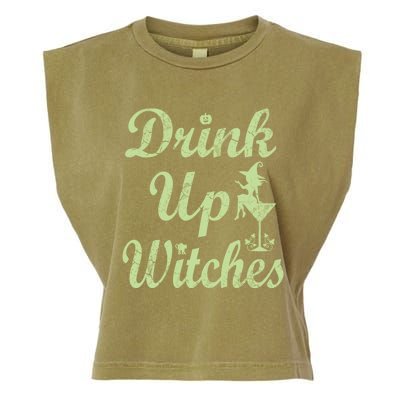 Up Witches Halloween Cute Costume Group Cool Gift Garment-Dyed Women's Muscle Tee