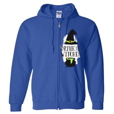 Up Witches Halloween Gift Full Zip Hoodie