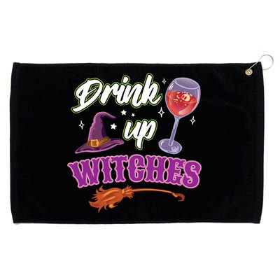 Up Witches Halloween Wine Ing Costume Shir Gift Grommeted Golf Towel