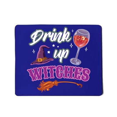 Up Witches Halloween Wine Ing Costume Shir Gift Mousepad