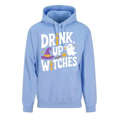 Up Witches Halloween Party Fun Design For Ghouls Gift Unisex Surf Hoodie