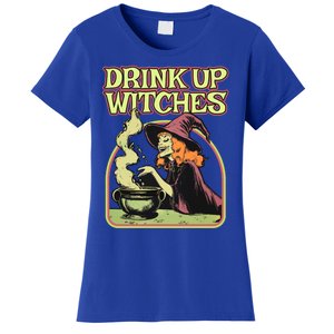 Up Witches Halloween Hallowine Wine Witch Gift Women's T-Shirt