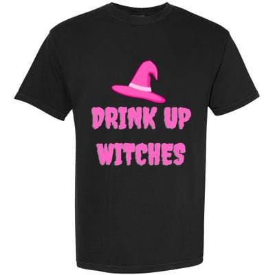 Up Witches Halloween Fun Gift Garment-Dyed Heavyweight T-Shirt