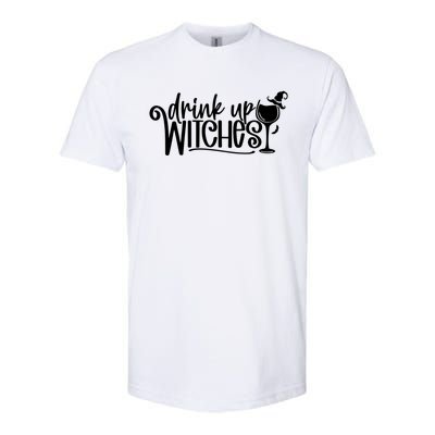 Up Witches Halloween Wine Gift Softstyle CVC T-Shirt