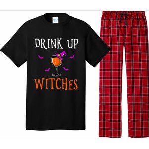 Up Witches Halloween Ing Gift Funny Gift Pajama Set