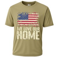 Usa We Love Our Home Cooling Performance Crew T-Shirt