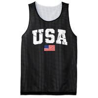 USA Women Men Kids Patriotic American Flag July 4th Mesh Reversible Basketball Jersey Tank