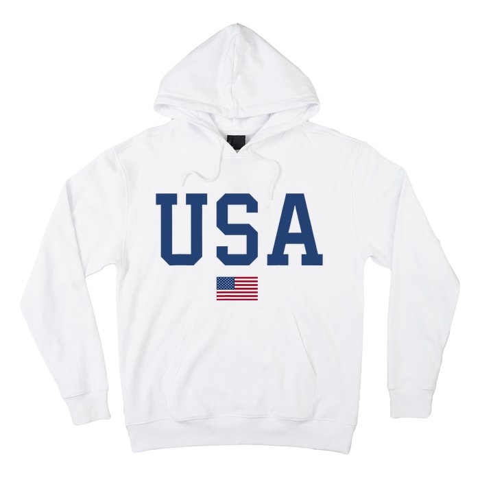 USA Women Men Kids Patriotic American Flag July 4th Hoodie