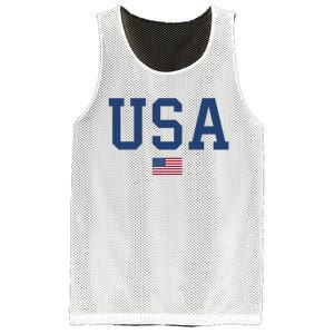 USA Women Men Kids Patriotic American Flag July 4th Mesh Reversible Basketball Jersey Tank