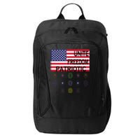 USA Women Men Patriotic American Flag 4th Of July City Backpack