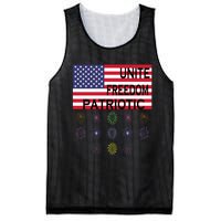 USA Women Men Patriotic American Flag 4th Of July Mesh Reversible Basketball Jersey Tank