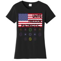 USA Women Men Patriotic American Flag 4th Of July Women's T-Shirt