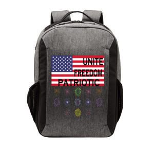 USA Women Men Patriotic American Flag 4th Of July Vector Backpack