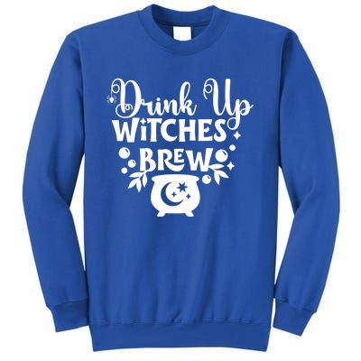 Up Witches Meaningful Gift Cheers Witches Up Witches Brew Cute Gift Tall Sweatshirt