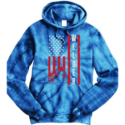 Unique Welding Novelty Tie Dye Hoodie