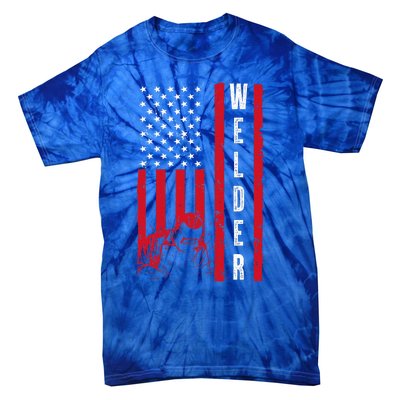 Unique Welding Novelty Tie-Dye T-Shirt