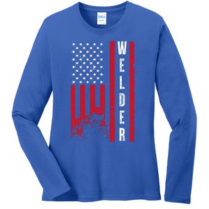 Unique Welding Novelty Ladies Long Sleeve Shirt