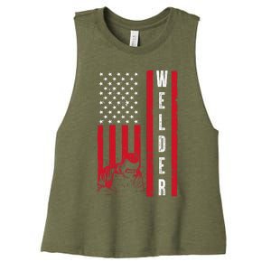 Unique Welding Novelty Women's Racerback Cropped Tank