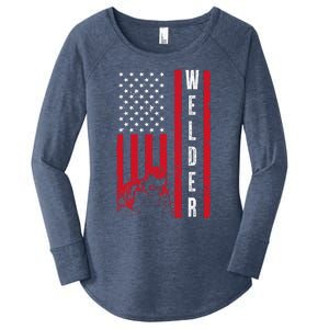 Unique Welding Novelty Women's Perfect Tri Tunic Long Sleeve Shirt