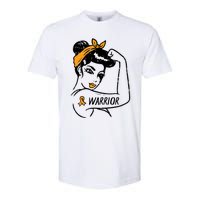 Unbreakable Warrior Orange Ribbon Leukemia Awareness Softstyle® CVC T-Shirt