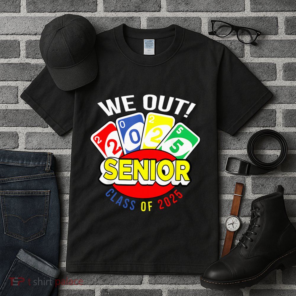 U.N.O We Out Senior Class Of 2025 Tall T-Shirt