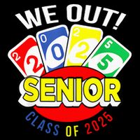 U.N.O We Out Senior Class Of 2025 16 in Basic Backpack
